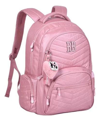 Mochila Rebecca Bonbon Rosa Eb Papelaria