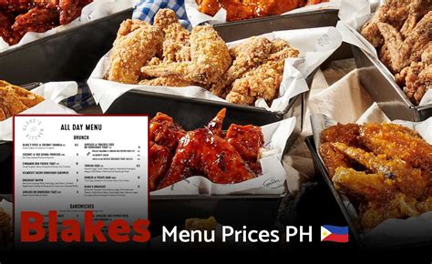 Popular Restaurant Menu Philippines Menuprice Ph