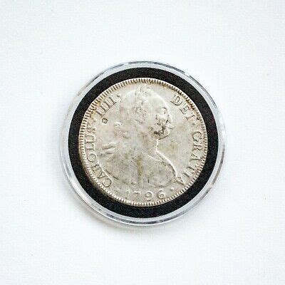 Mexico Reales Colonial Spanish Silver Coin Chop Marks Pirate