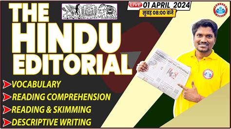 The Hindu Editorial Analysis April Vocab Grammar The