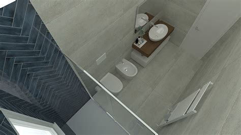 Viste Bagno Grande Modern Bathroom Project By Centro Edile De Gregoris