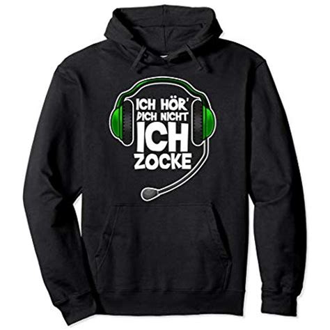 Ich Höre Dich Nicht Ich Zocke Gamer Geschenk Idee Gaming Pullover