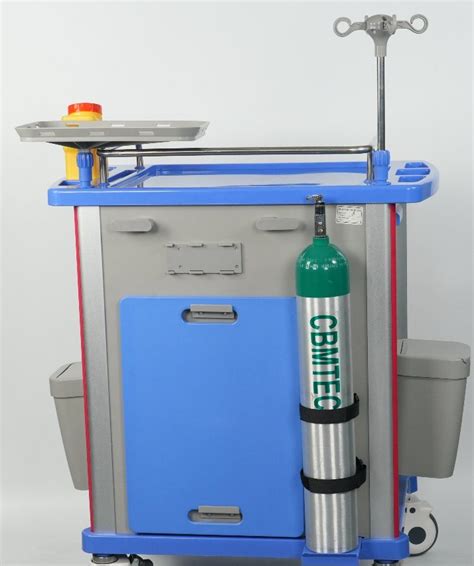 ABS Anesthesia Trolley And Cart With Drawers For Medical Emergency