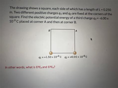 Answered The Drawing Shows A Square Each Side Bartleby