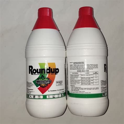 Herbisida Roundup 1 Liter Pembunuh Rumput Sampai Ke Akar Nya Lazada