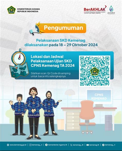 Pengumuman Pelaksanaan Seleksi Kompetensi Dasar Skd Calon Pegawai