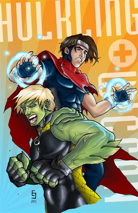 Hulkling + Wiccan by cirgy on DeviantArt