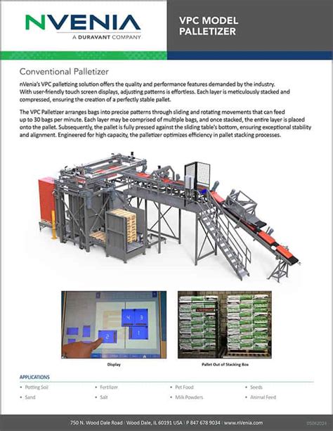 Vpc Model Palletizer Nvenia