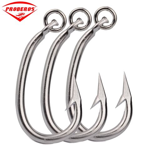 Pcs Lot Saltwater Fishing Hook Tuna Hook Model Made In