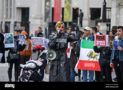 London England Uk Th Sep Protesters Stage A Demonstration