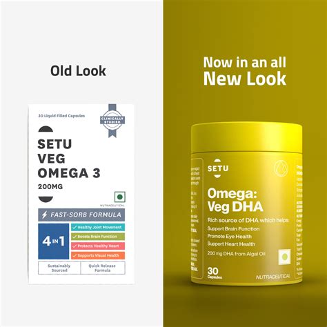 Buy Setu Vegan Omega 3 Dha Supplement Plant Based Certified Vegan