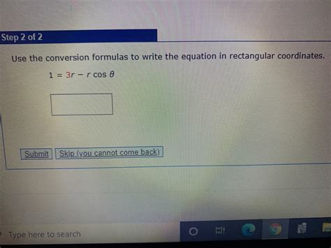 Answered Use The Conversion Formulas To Write Bartleby