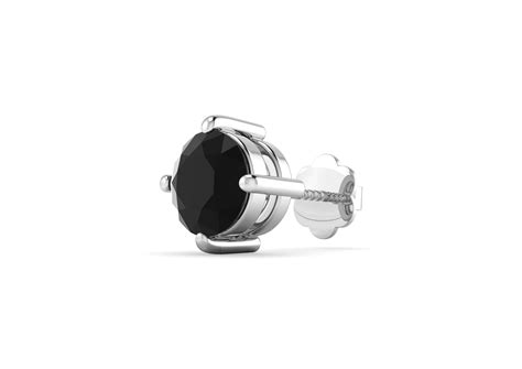 buy mens silver earrings  ear studs  men orionz