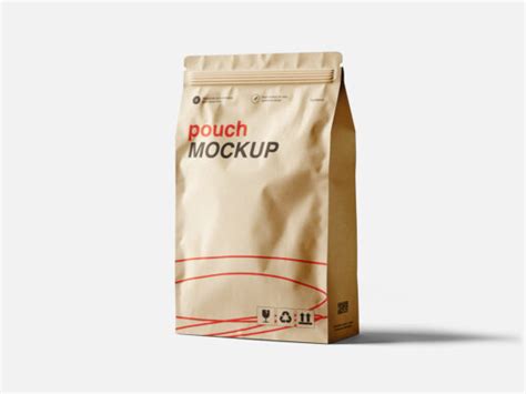 Craft Paper Pouch Mockup Mockup World