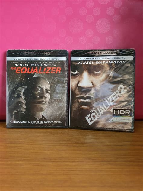 USA Blu Ray 4K UHD Equalizer 1 30 OR Equalizer 2 25 Both