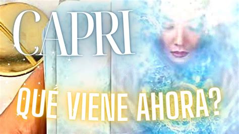 CAPRICORNIO Qué Viene Ahora Predicciones Mitad De Enero Chary Tarot