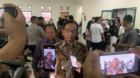 Soal Tewasnya Brigadir Rat Mahfud Md Jangan Tutupi Informasi Yang