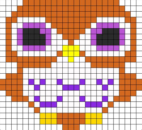 Owl Perler Bead Pattern