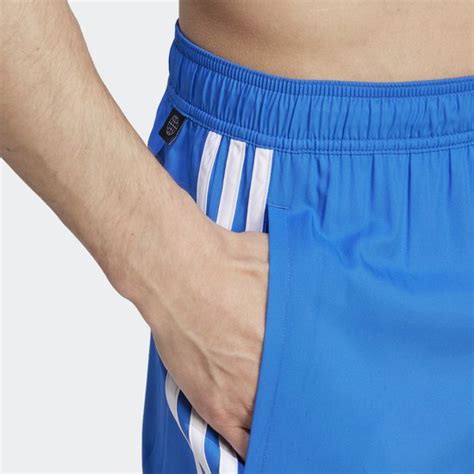 Adidas Sportswear 3 Stripes Clx Zwemshort Heren Blauw S