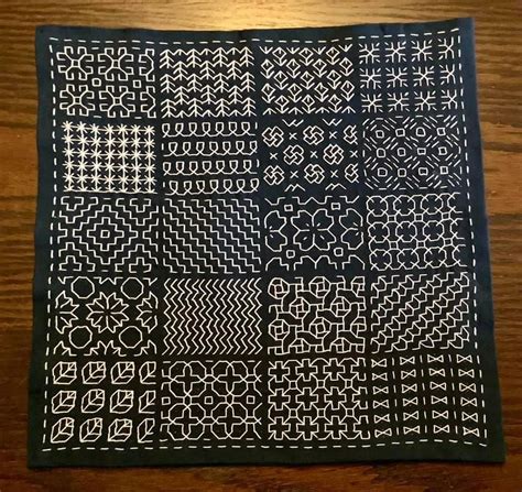 Connaissez Vous La Broderie Japonaise Sashiko Artofit