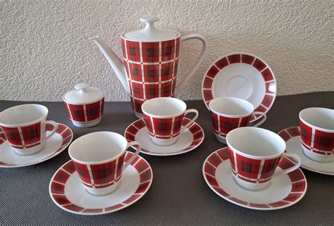 Winterling Marktleuthen Coffee Tea Set For Six 16 Porcelain