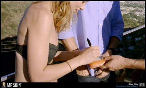 Naked Olivia Wilde In David Blaine Real Or Magic