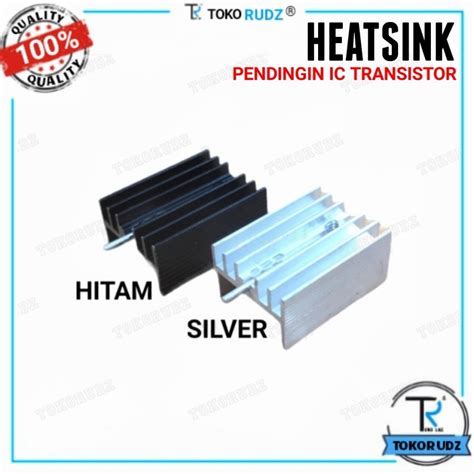 Jual Heatsink TO 220 Pendingin IC Transistor 20x15x10mm Aluminium Heat