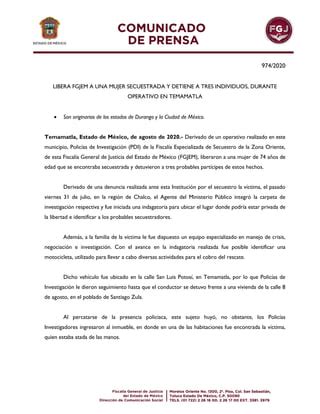 Comunicado 974 2020 PDF Descarga Gratuita