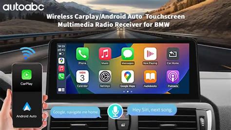 Autoabc10 25 Wireless Carplay Android Auto Display Touch Screen For