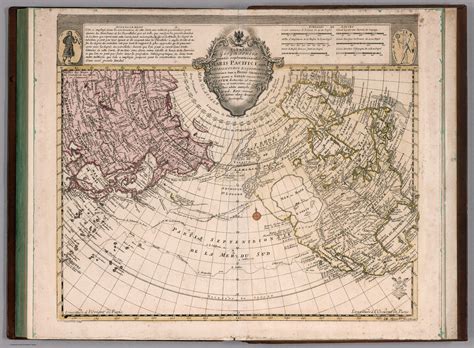 1753 Map of the North Pacific Region and Surrounding Area [3308 × 2432] : oldmaps