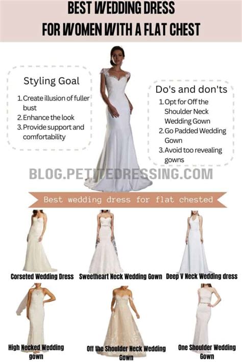 Wedding Dresses For Flat Chest 10 Must Have Styles