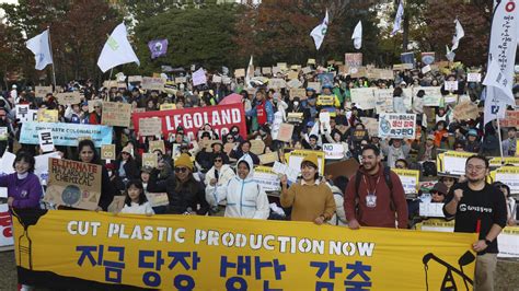 Corée du Sud les négociations pour un accord mondial sur la pollution