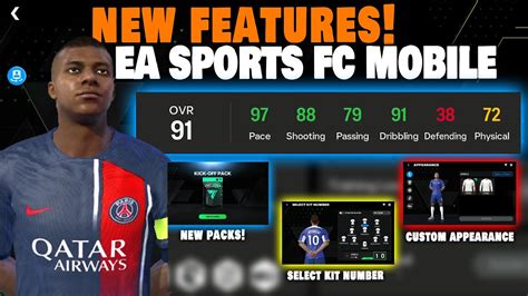 WOW Cobain EA SPORTS FC MOBILE Early Access Fitur Menu Dan Tampilan