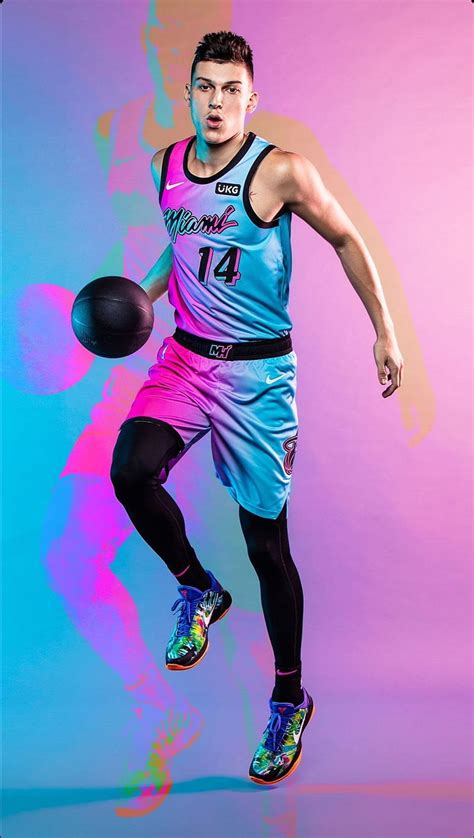 Tyler Herro 14 Baloncesto Calor Herro Miami Nba Tyler Fondo De