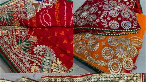 Ojheriya Chunari Saree Special Wedding Collection Gottawork And