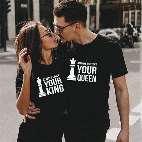 Always Protect Your Queen Always Trust Your King Couple Match Etsy