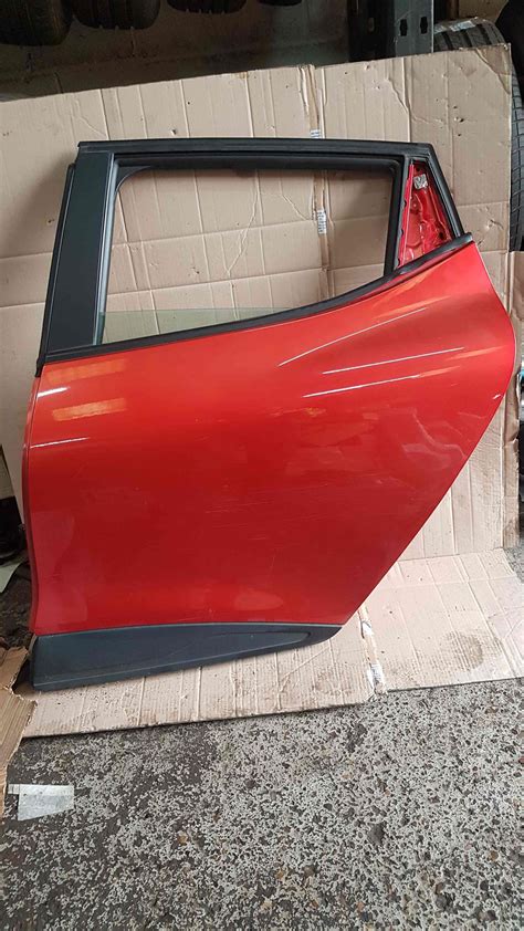 Renault Clio Mk Passenger Nsr Rear Door Red Tennp Door