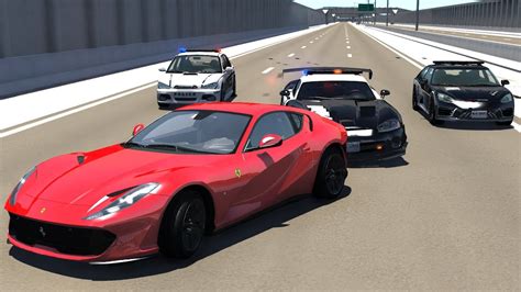 Extreme Police Chases Crashes Fails Beamng Drive Car Crashes