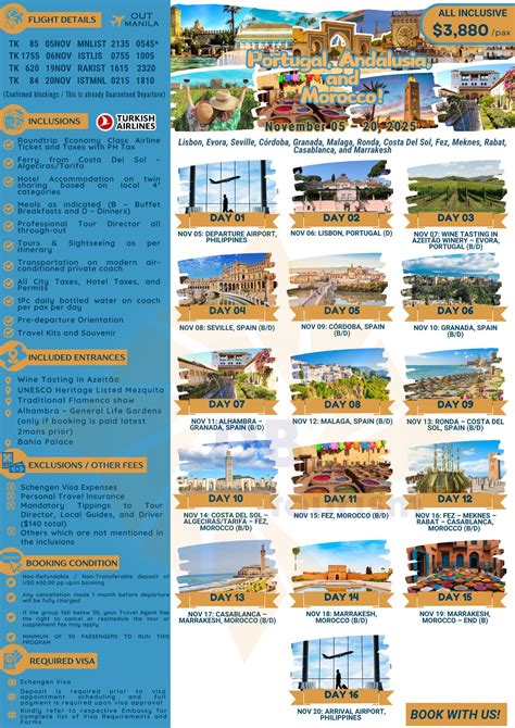 MilesPH - ️ 𝐀𝐋𝐋-𝐈𝐍𝐂𝐋𝐔𝐒𝐈𝐕𝐄 𝐏𝐎𝐑𝐓𝐔𝐆𝐀𝐋, 𝐀𝐍𝐃𝐀𝐋𝐔𝐒𝐈𝐀 & 𝐌𝐎𝐑𝐎𝐂𝐂𝐎 𝐓𝐎𝐔𝐑 ️ Discover