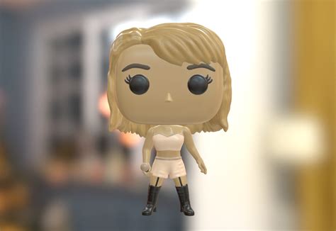 Archivo Obj Funko Taylor Swift 1989・objeto Imprimible En 3d Para Descargar・cults