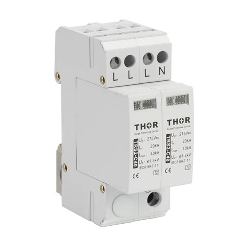 Type 2 Ac Surge Protection Device Trs2 Series Thor