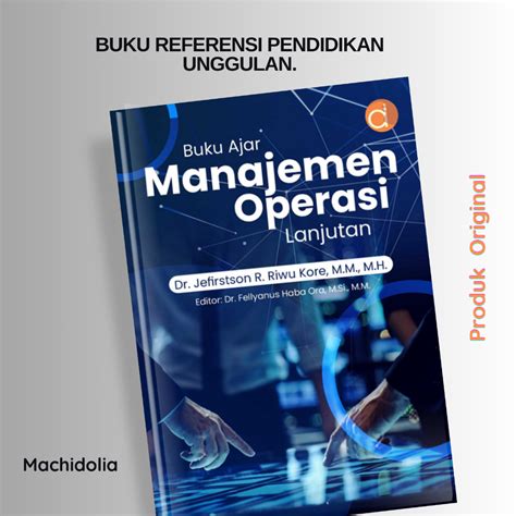 Jual Deepublish Buku Ajar Manajemen Operasi Lanjutan Jefirstson R