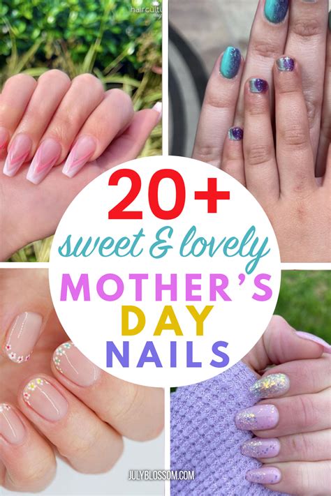 20 Sweet Lovely Mother S Day Nails July Blossom