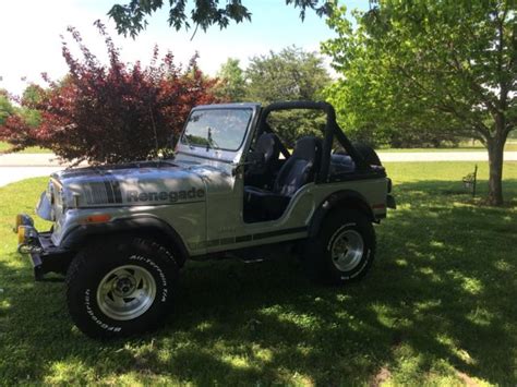 Jeep Cj Silver Anniversary For Sale