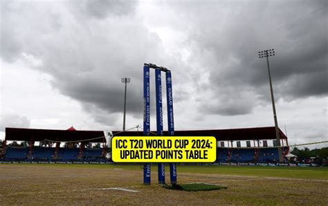 ICC T20 World Cup 2024 Points Table Most Runs Most Wickets After