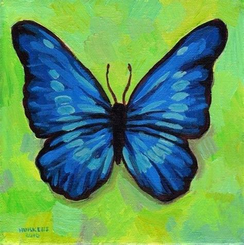 Easy Butterfly Painting For Beginners Chalk Paint