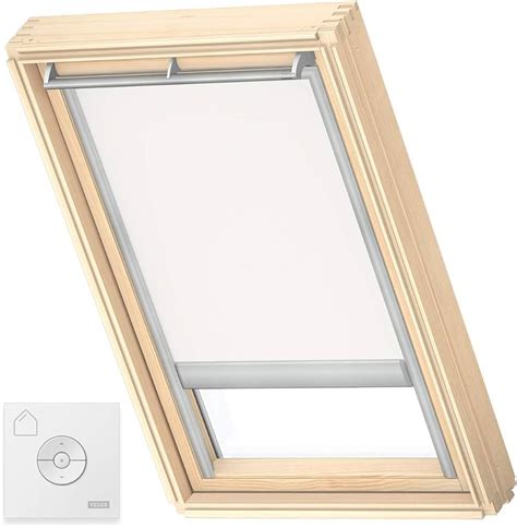 VELUX DSL 1025SWL White Line Solar Blackout Blind White 47 OFF