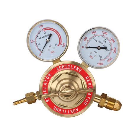 American Style Victor Type Cga510 Acetylene Gas Pressure Regulator