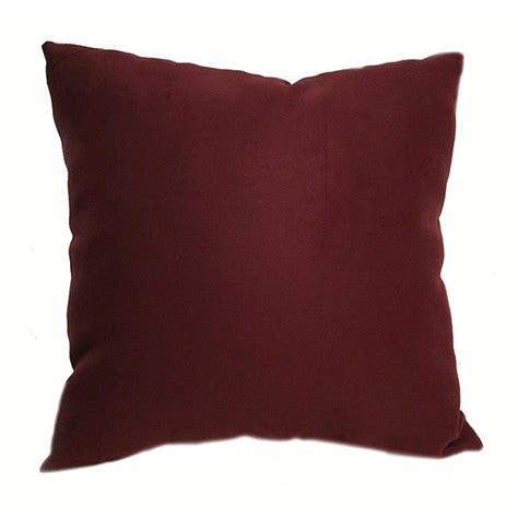 Ultrasoft 16 Inch Burgundy Throw Pillows Set Of 2 12234056