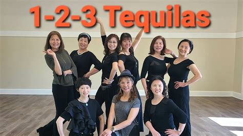 Tequilas Improver Line Dance Demo And Tutorial Choreo Norman